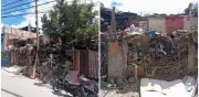 La frontera invisible en Chapinero Alto: drama de una casa inundada de basura