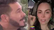 Marcelo Cezán y Michelle Gutiérrez defienden educación virtual de su hijo