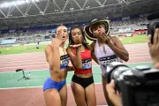 Natalia Linares gana plata en Liga Diamante de Shanghái 2026