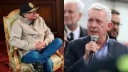 Petro defiende mural sobre falsos positivos cerca de casa de Uribe