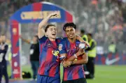 Polémica camiseta de Lamine Yamal en celebración del Barcelona
