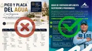 Racionamiento de agua en Cartagena: alertan por avisos falsos
