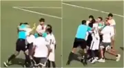 Árbitro FIFA Kéiner Jiménez agredido por padre en torneo Sub-15 en Valledupar