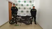 Recuperan moto robada avaluada en $10 millones en Bucaramanga