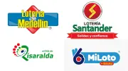 Resultados de las Loterías de Medellín, Santander y Risaralda hoy 15 de mayo