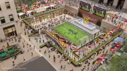 Rockefeller Center se transforma en sede del Mundial 2026 con fan village