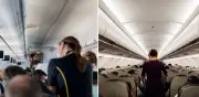 Sanciones por mal comportamiento en aviones: lo que no está permitido