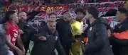 Santa Fe y Corinthians igualan 1-1 en un partido que termina en trifulca