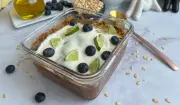 Torta de limón y arándanos: receta saludable y fácil
