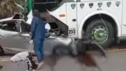 Tragedia en Paratebueno: tres muertos en choque frontal entre carro y bus
