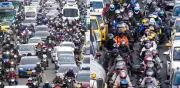 Trancones monumentales en Bogotá por controles viales en calle 6 con 68
