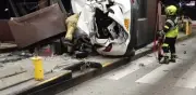 Trágico choque en peaje del Túnel de Oriente: un muerto y dos heridos
