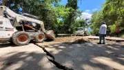 Vía a San Vicente: abandono y promesas incumplidas en Santander