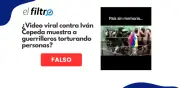 Video de militares golpeados en entrenamiento se usa falsamente contra Iván Cepeda