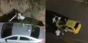 Video: Hombre agrede a mujer en Bello, Antioquia; taxista interviene