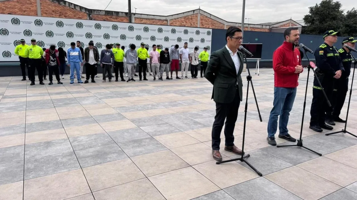 Bogotá captura 98 delincuentes al día: estos son los más peligrosos que han caído este año