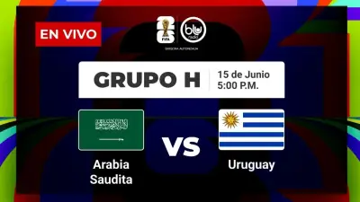 Arabia Saudita vs Uruguay EN VIVO: partido del Mundial 2026