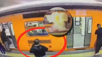 Bastón de apoyo causa cortocircuito en el Metro de Ciudad de México