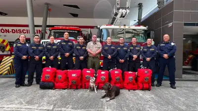 Bomberos de Envigado viajan a Venezuela para rescate tras terremoto