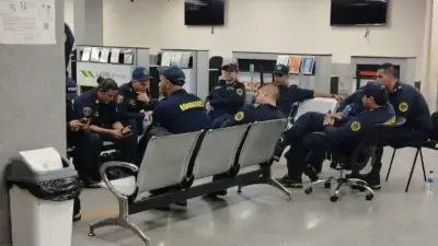 Bomberos de Medellín varados en Caracas sin permiso para rescatar