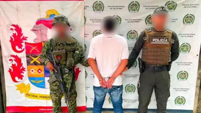 Capturan a alias 'Zarco', jefe de sicarios del Clan del Golfo en Antioquia