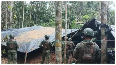 Dos militares heridos en enfrentamiento con civiles armados en minería ilegal en Ecuador