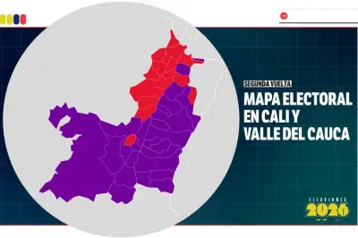 Ganadores en Cali y Valle del Cauca en segunda vuelta 2026