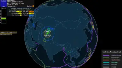 GlobalQuake: la plataforma que alerta terremotos segundos antes