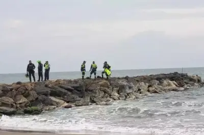 Hallan cuerpo de joven arrastrado por corriente en playa de Puerto Colombia