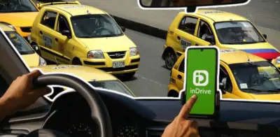 inDrive se alía con RTaxi: digitalizará hasta 3.000 taxis tradicionales en Bogotá