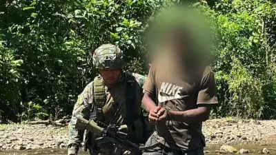 Panamá captura a seis colombianos por minería ilegal en el Darién