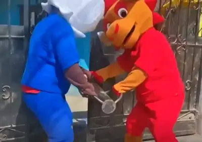 Policías en Perú se disfrazan de mascotas del Mundial para capturar a narco