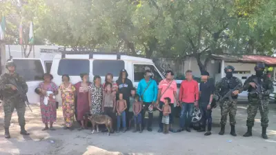 Rescatan a 17 indígenas secuestrados en La Guajira; una bebé murió por deshidratación