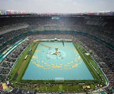 Shakira, reguetón y ritmos tribales en la inauguración del Mundial en el Azteca