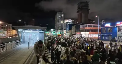 Tensión en Bogotá tras elecciones: disturbios y capturas en varias localidades