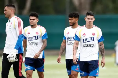 Tormenta eléctrica interrumpe entrenamiento de Colombia previo al duelo vs RD Congo
