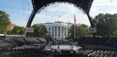 Tormentas amenazan velada de UFC en cumpleaños de Trump en la Casa Blanca