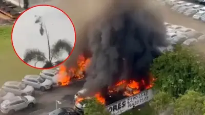 Video muestra el choque de helicópteros que mató a Oliver Tree en Brasil
