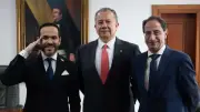Abelardo de la Espriella se reúne con altas cortes en el Palacio de Justicia