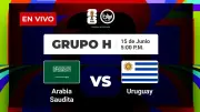 Arabia Saudita vs Uruguay EN VIVO: partido del Mundial 2026
