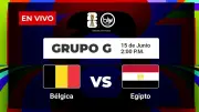 Bélgica vs Egipto EN VIVO: Mundial 2026, hora y canal para ver el partido
