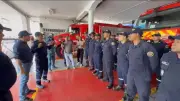 Bomberos de Cali viajan a Venezuela para rescate tras terremotos