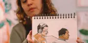 Cheska Ballesteros: la venezolana que dibujó a Maduro en su juicio