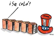 Chocolo critica la corrupción en Colombia con su caricatura más reciente