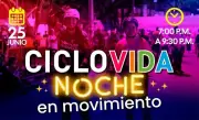Ciclovida Nocturna en Cali: recorridos, horarios y código neón