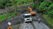 Cierre total en Transversal del Sisga por deslizamiento en Boyacá