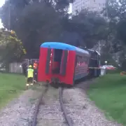 Descarrilamiento del Tren de la Sabana en Bogotá: no había pasajeros