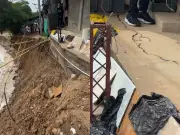 Deslizamiento en Nueva Esperanza II mantiene en alerta a 250 familias en Bucaramanga