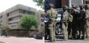 Hombre que tomó rehenes en banco de EE. UU. murió en tiroteo en California