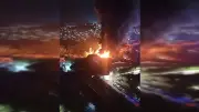 Incendio consume fábrica de colchones en Bucaramanga; pérdidas de $2.000 millones
